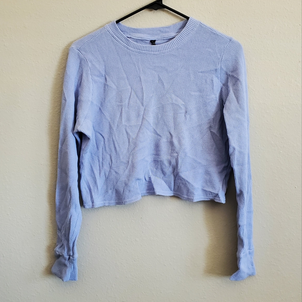 Donating at the end of December. Make an offer! Waffle Top With Open Back